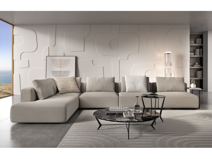 Coltar modular Reverso, personalizabil, cadru lemn masiv, tapiterie stofa, stil Contemporan [6]