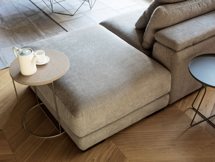 Coltar modular Samoa, personalizabil, cadru lemn masiv, tapiterie stofa, stil Contemporan [8]