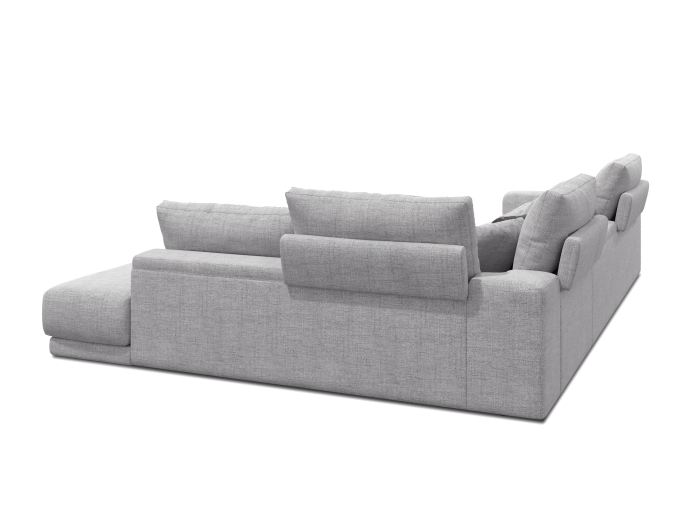 Coltar modular Willow, personalizabil, cadru lemn masiv, tapiterie stofa, stil Contemporan [9]