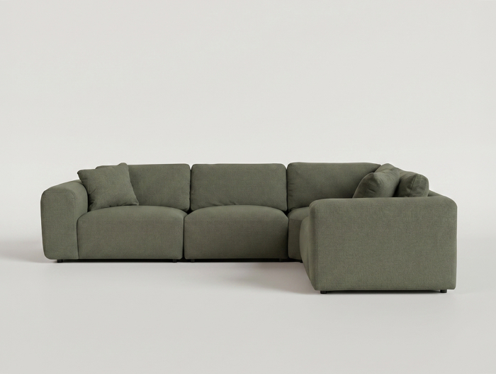 Coltar Morga Modular Personalizabil 322x252cm Cadru Lemn Masiv Tapiterie Stofa sau Piele [2]