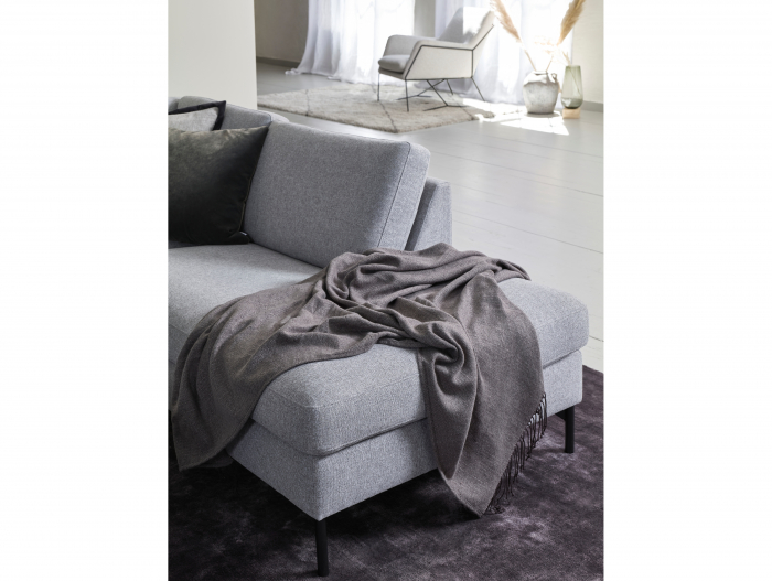 Coltar cu Modul Unghiular Oblic Nordic Modular Personalizabil 257cm Cadru Lemn Masiv Stil Scandinav Tapiterie Stofa sau Piele [13]