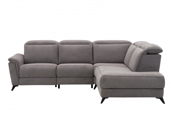Coltar cu Recliner Live Modular Personalizabil 271x249cm Cadru Lemn Masiv Stil Scandinav Tapiterie Stofa sau Piele [4]