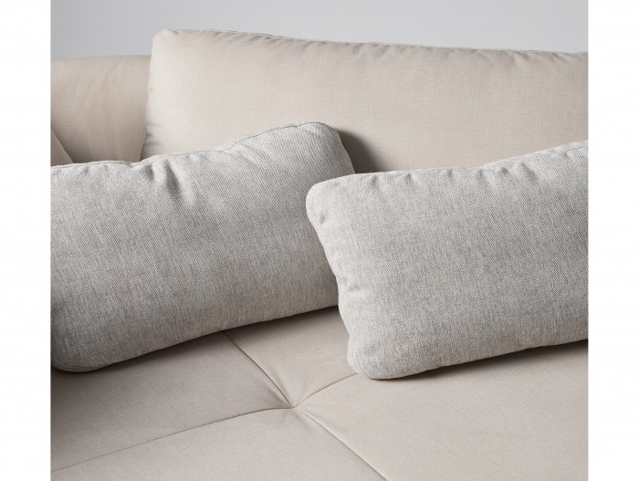 Coltar cu Sezlong Smooth Modular Personalizabil 411x216cm Stil Contemporan Cadru Lemn Masiv Tapiterie Stofa sau Piele [10]