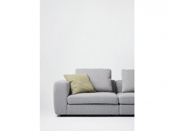 Coltar cu Sezlong Soho Modular Personalizabil 350x208cm Stil Contemporan Cadru Lemn Masiv Tapiterie Stofa sau Piele [15]