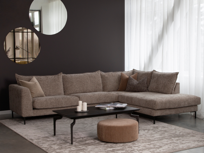 Coltar TailorS Modular Personalizabil 299cm Cadru Lemn Masiv Stil Scandinav Tapiterie Stofa sau Piele [11]