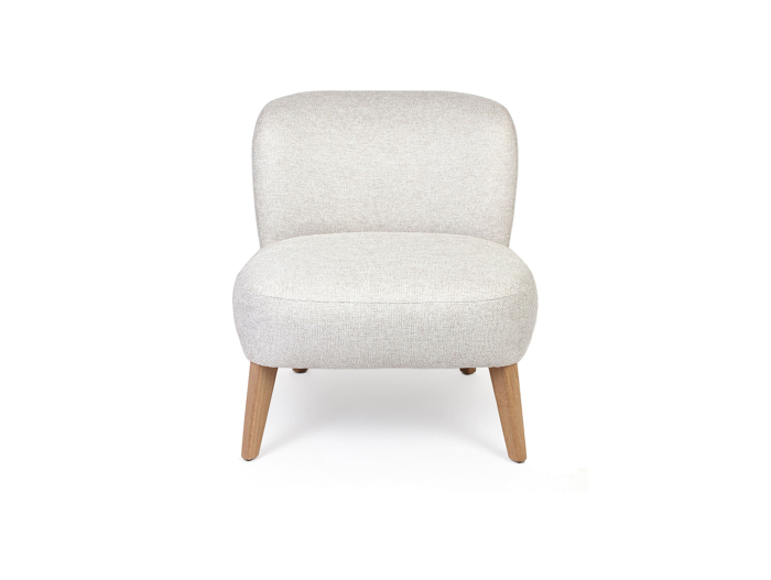 Demifotoliu Lounge Luna Personalizabil Stil Contemporan Cadru si Picioare Lemn Masiv Tapiterie Stofa sau Piele [2]