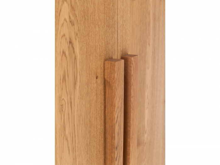 Dressing modular Rigo BA 180cm, dotat cu sertare, polite si bara de haine, lemn de stejar, feronerie cu amortizare, multiple finisaje disponibile, stil contemporan [5]