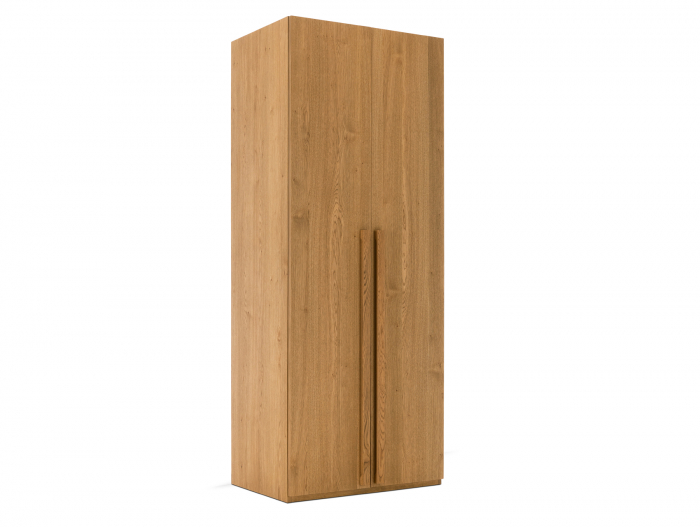 Dressing modular Rigo C 90cm, dotat cu sertare, polita si bara de haine, lemn de stejar, feronerie cu amortizare, multiple finisaje disponibile, stil contemporan [13]