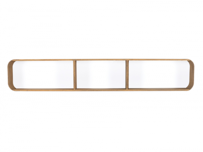 Etajera de perete Soho 140cm, lemn masiv de stejar, multiple finisaje disponibile, stil contemporan [2]