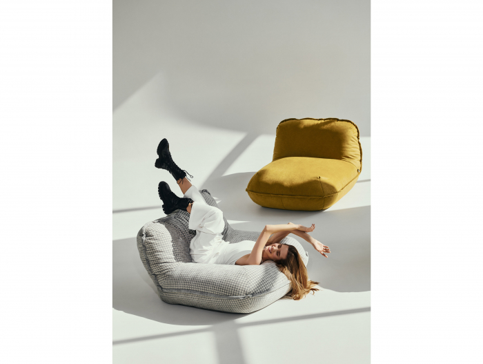 Fotoliu Minimalist Fun Personalizabil Stil Contemporan Tapiterie Stofa [6]