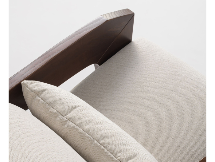 Fotoliu Modern Moko Personalizabil Stil Contemporan Cadru Lemn Masiv Tapiterie Stofa sau Piele [9]