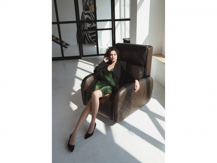 Fotoliu Modern Rotativ cu Recliner Corso Personalizabil Stil Contemporan Cadru Lemn Masiv Tapiterie Stofa sau Piele [4]