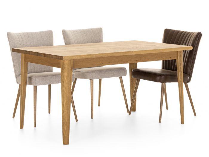 Masa extensibila Atlas 150/200cm, lemn masiv de stejar si panel furniruit, multiple finisaje disponibile, stil modern [10]