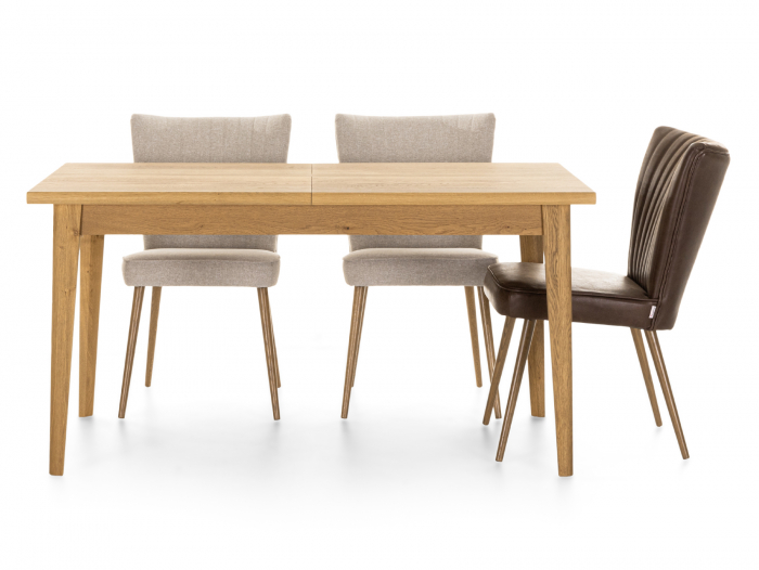 Masa extensibila Atlas 150/200cm, lemn masiv de stejar si panel furniruit, multiple finisaje disponibile, stil modern [9]