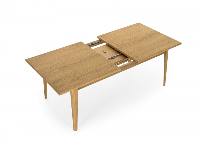 Masa extensibila Atlas 190/270cm, lemn masiv de stejar si panel furniruit, multiple finisaje disponibile, stil modern [6]