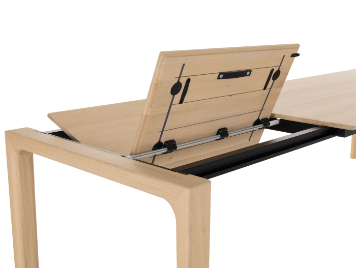 Masa extensibila Bono, personalizabila, dimensiuni variate, lemn de stejar, ceramica, multiple finisaje disponibile, stil minimalist [12]