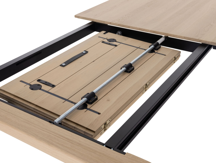 Masa extensibila Bono, personalizabila, dimensiuni variate, lemn de stejar, ceramica, multiple finisaje disponibile, stil minimalist [19]