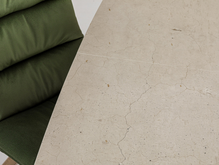 Masa extensibila Galla, personalizabila, dimensiuni variate, lemn de stejar, ceramica, multiple finisaje disponibile, stil japandi [19]