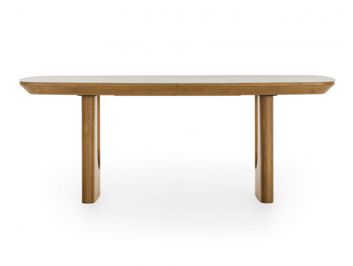 Masa extensibila Galla, personalizabila, dimensiuni variate, lemn de stejar, ceramica, multiple finisaje disponibile, stil japandi [18]