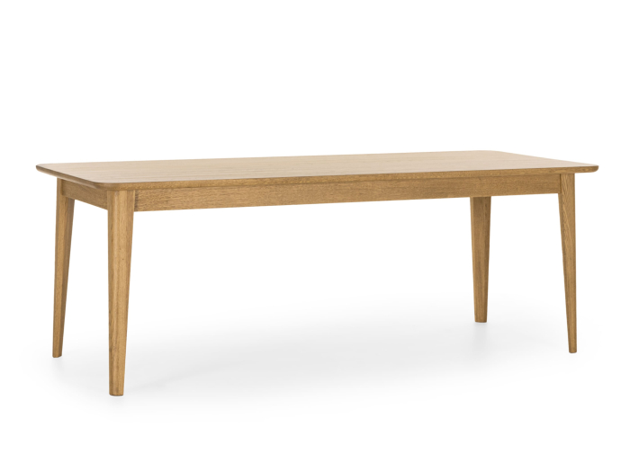 Masa lemn masiv stejar Atlas 210cm, finisaj Castle Oak, stil modern [4]