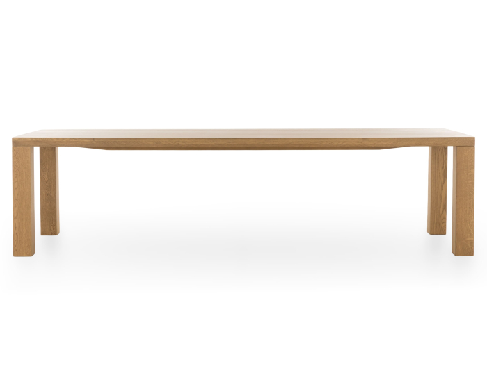 Masa lemn masiv stejar Bokam, 300cm, multiple finisaje disponibile, stil rustic [1]