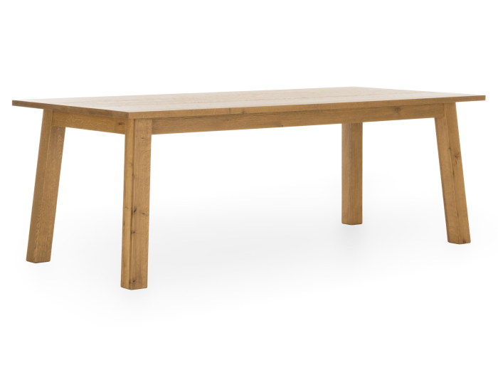 Masa lemn masiv stejar Cult 220cm, multiple finisaje disponibile, stil rustic [1]