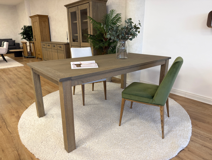 Masa stejar Zurich 190x100cm, finisaj mat, stil rustic [2]