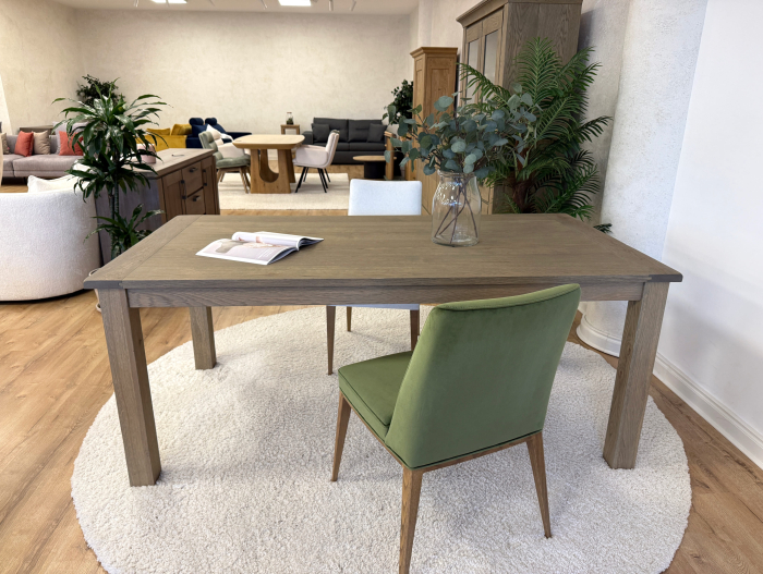 Masa stejar Zurich 190x100cm, finisaj mat, stil rustic [1]