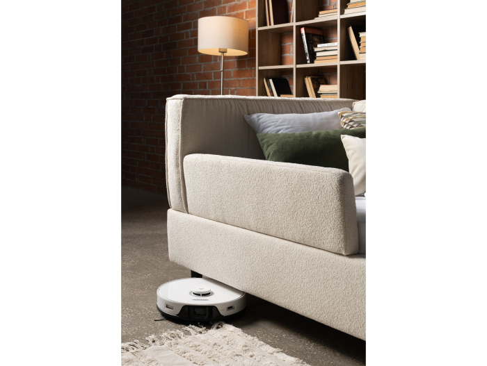 Pat pentru copii tapitat Parma, lada depozitare, picioare metalice 10cm, stil contemporan, personalizabil [10]