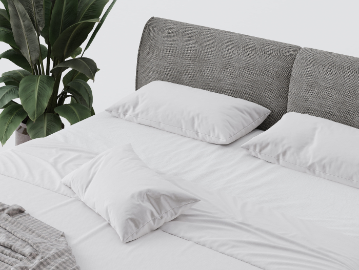 Pat tapitat Novara cu tablie inalta, lada depozitare, somiera metalica, picioare metalice 11cm, laterale dehusabile, stil modern, personalizabil [4]