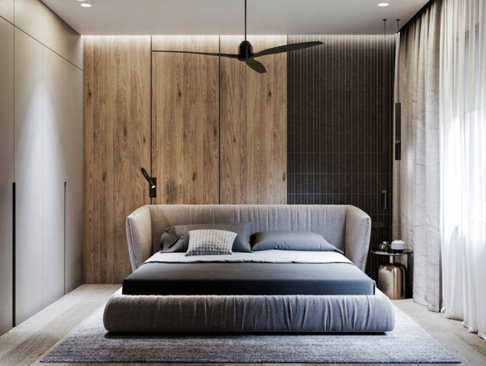 Pat tapitat Too Night, tablie inalta capitonata, lada depozitare, somiera metalica, picioare lemn 4cm, laterale dehusabile, stil contemporan, personalizabil [14]