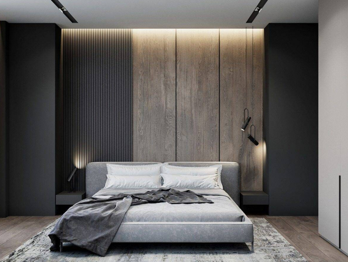 Pat tapitat Vogue, tablie inalta capitonata, somiera metalica, picioare inox 14cm, laterale dehusabile, stil contemporan, personalizabil [14]