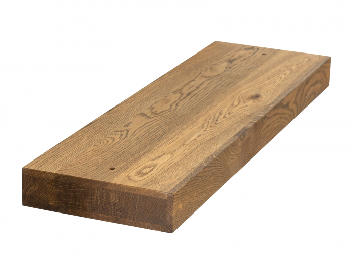 Polita de perete Wally 80cm, lemn masiv, multiple finisaje disponibile, stil minimalist [15]