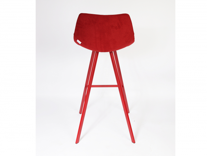 Scaun bar H75cm Carrie, tapitat, personalizabil, picioare metalice, stil contemporan, tapiterie stofa sau piele [8]
