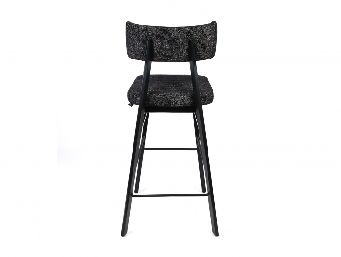 Scaun bar H75cm Chloe, tapitat, personalizabil, lemn masiv stejar, stil contemporan, tapiterie stofa sau piele [9]