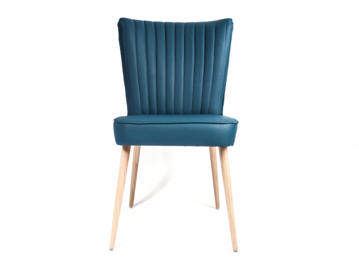Scaun elegant Christopher, tapitat, personalizabil, lemn masiv stejar, stil contemporan, tapiterie stofa sau piele [16]
