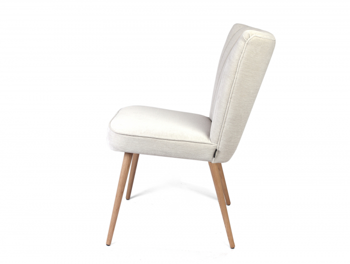 Scaun elegant Christopher, tapitat, personalizabil, lemn masiv stejar, stil contemporan, tapiterie stofa sau piele [18]