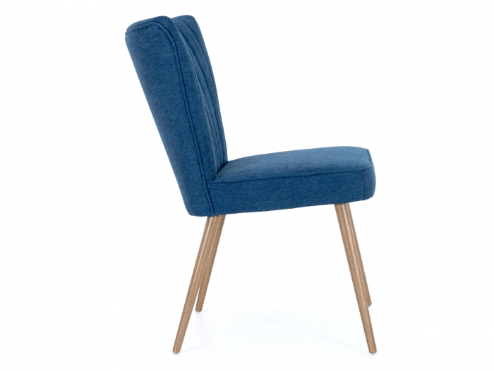 Scaun elegant Christopher, tapitat, personalizabil, lemn masiv stejar, stil contemporan, tapiterie stofa sau piele [11]