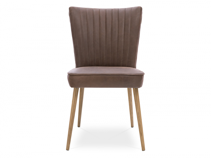 Scaun elegant Christopher, tapitat, personalizabil, lemn masiv stejar, stil contemporan, tapiterie stofa sau piele [4]
