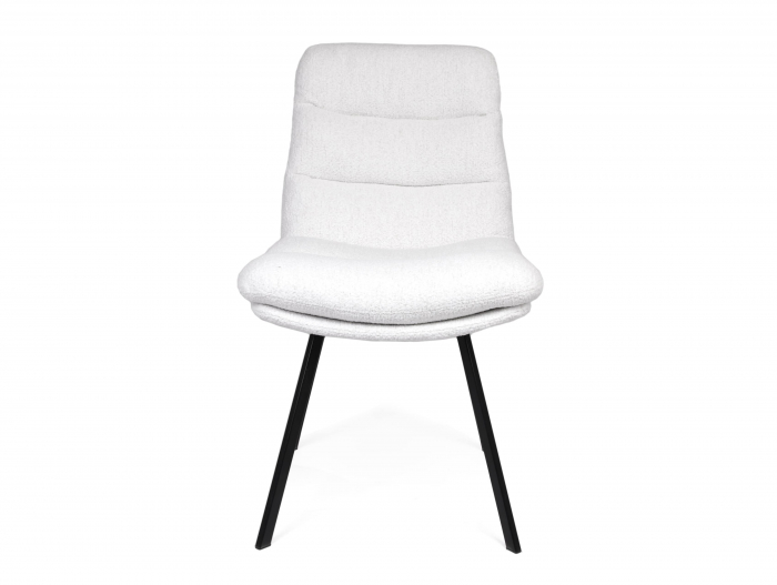 Scaun Jonathan, tapitat, personalizabil, picioare metalice, scoica lemn masiv, stil contemporan, tapiterie stofa sau piele [3]