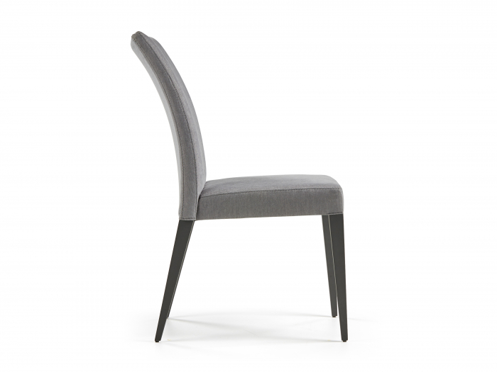 Scaun Milano, tapitat, personalizabil, picioare lemn masiv, stil modern, tapiterie stofa [5]