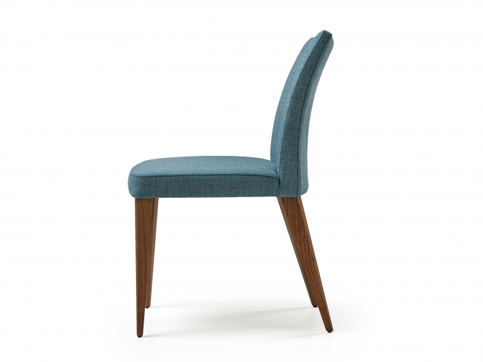 Scaun Rico, tapitat, personalizabil, picioare lemn masiv, stil modern, tapiterie stofa [4]