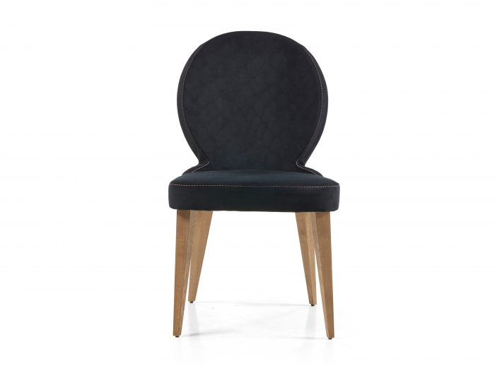 Scaun Rimini, tapitat, personalizabil, picioare lemn masiv, stil clasic, tapiterie stofa [4]