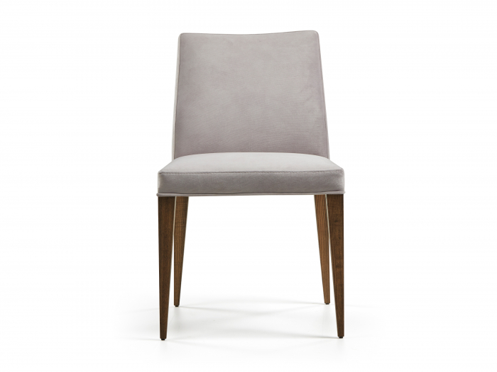 Scaun Turin, tapitat, personalizabil, picioare lemn masiv, stil modern, tapiterie stofa [4]