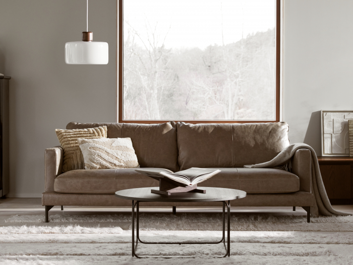 Suport de picioare Alvar Personalizabil 90x70cm Cadru Lemn Masiv Stil Scandinav Tapiterie Stofa sau Piele [6]