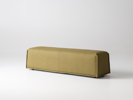 Summer Mood - Bancheta dormitor Lana 60-160cm, tapitata, personalizabila, picioare lemn masiv 4cm, stil contemporan