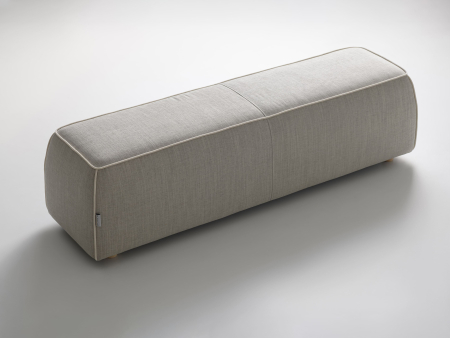 Bancheta dormitor Limura 60-160cm, tapitata, personalizabila, picioare lemn masiv 4cm, stil contemporan [4]