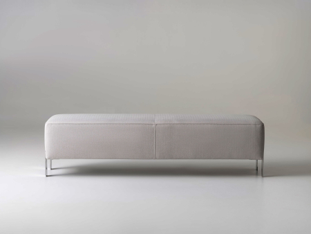 Bancheta dormitor Vogue 160-1160cm, tapitata, personalizabila, picioare metalice 14cm, stil contemporan [1]