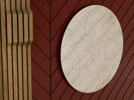 Bufet 2 usi 3 sertare Galla E 190cm, personalizabil, lemn de stejar, culori contrastante, ceramica, riflaj, picioare metalice, feronerie cu amortizare, stil contemporan [3]