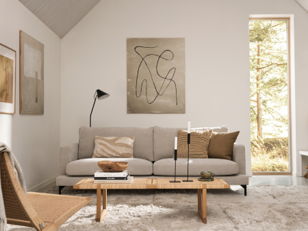 Canapea Alvar Modulara Personalizabila 146-251cm Cadru Lemn Masiv Stil Scandinav Tapiterie Stofa sau Piele [3]